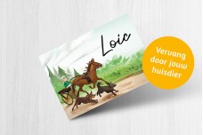 Paardenkoets met dieren Paardenkoets met dieren